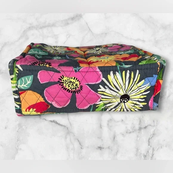 Vera Bradley Jazzy Blooms Insulated Lunch Box Bag Vibrant Floral Lunch Bunch - Picture 8 of 13